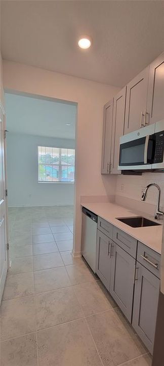 in-law suite kitchenette view to living area