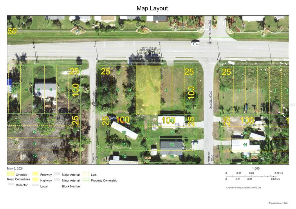 GIS Map-2404 Carmen St.