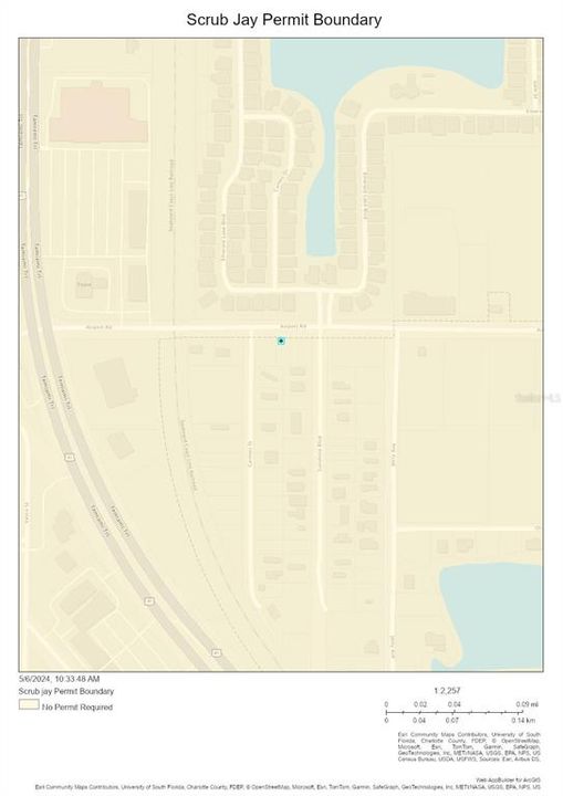 Scrub Jay Map-2404 Carmen St.