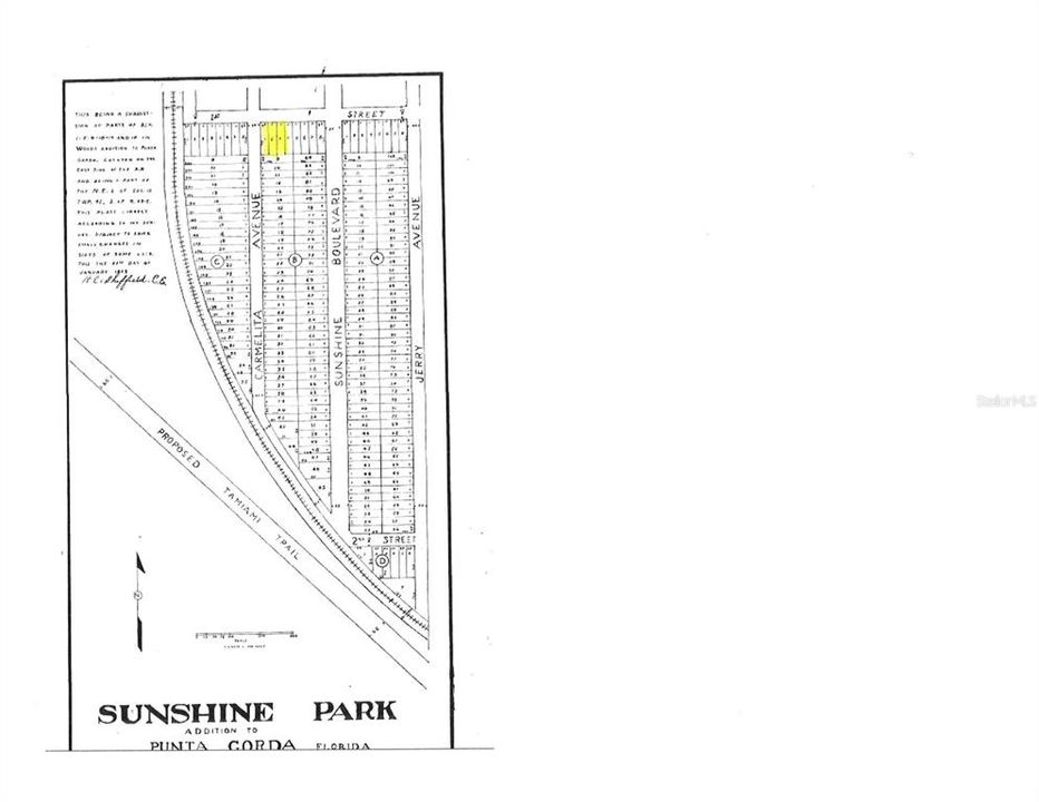 Plat Map-24325 Airport Rd.