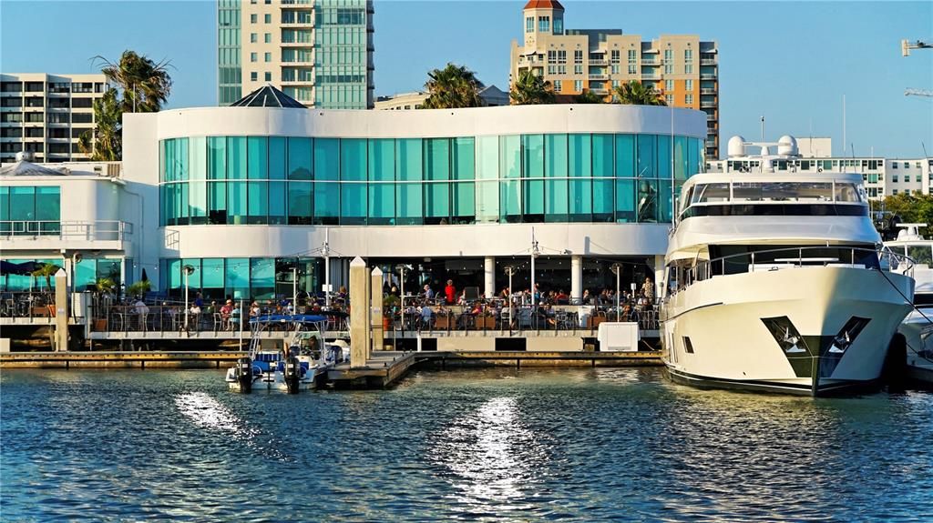 Nearby Marina Jack's is one of the most popular restaurants and boating venues