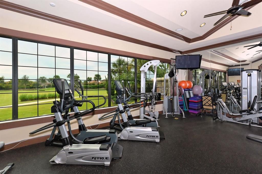 Amenity Center fitness room