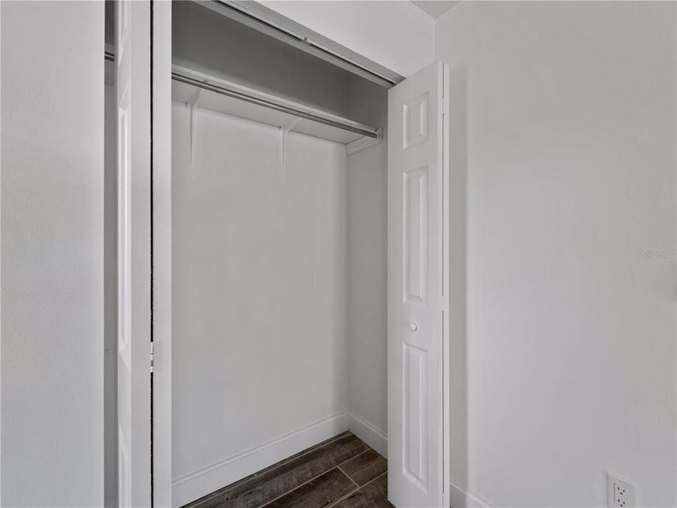 Primary bedroom closet.