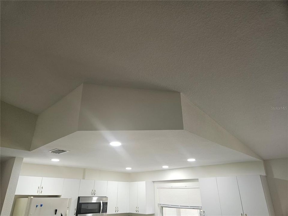 New kitchen ceiling