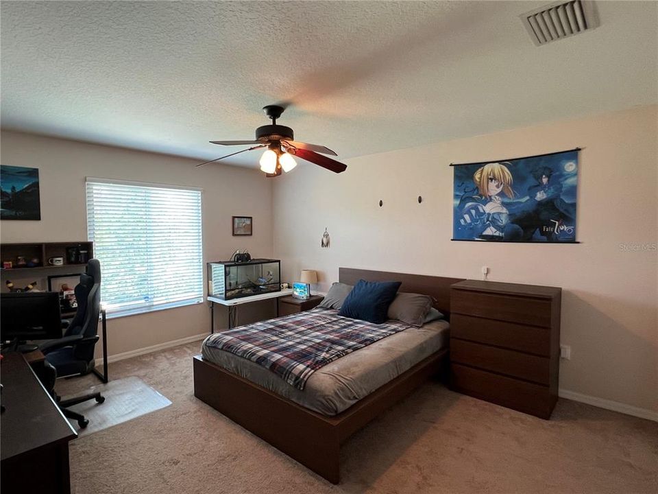 extra spacious 2nd bedroom