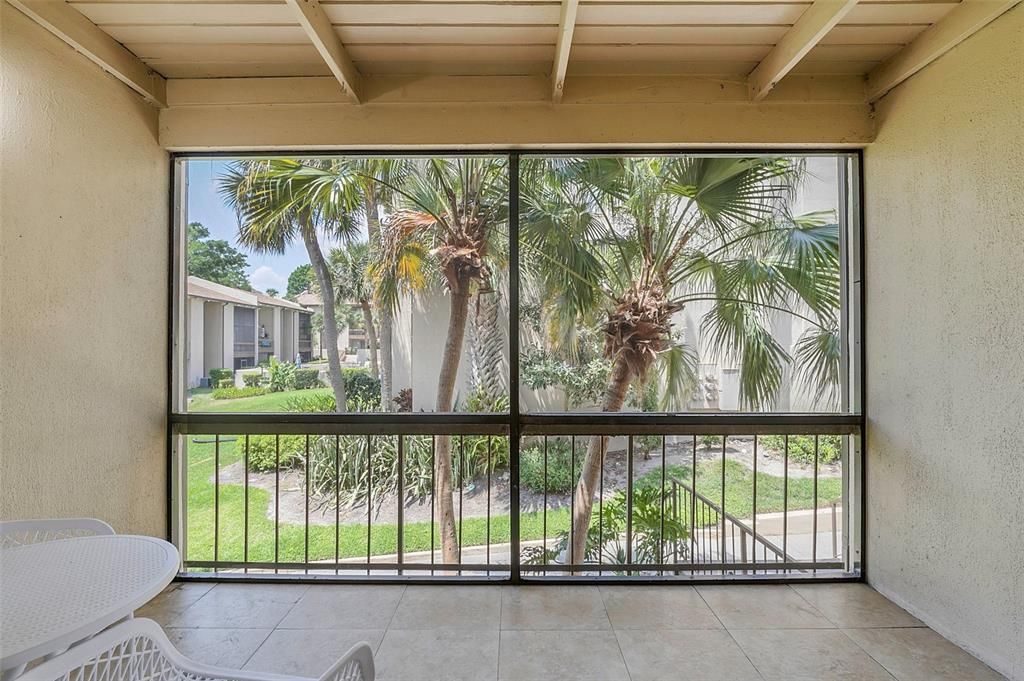 sliding doors to porch