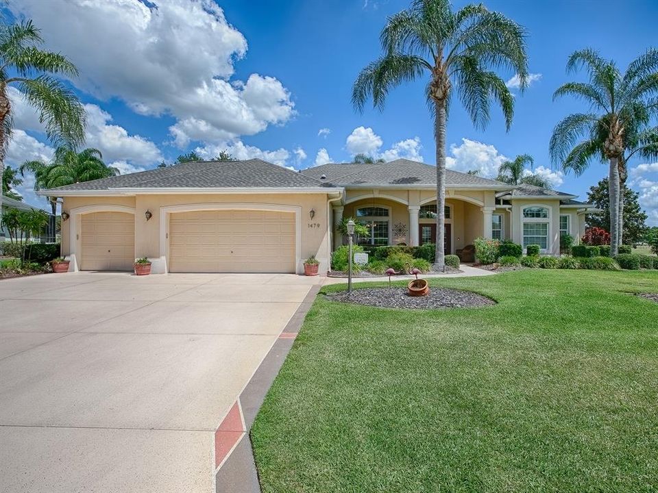 NEW ROOF ON THIS LOVELY GOLF COURSE CUSTOM 3 BEDROOM/3 BATH CHATHAM PREMIER WITH AN AMAZING VIEW IN THE ALL PREMIER SUNSET RIDGE ENCLAVE!