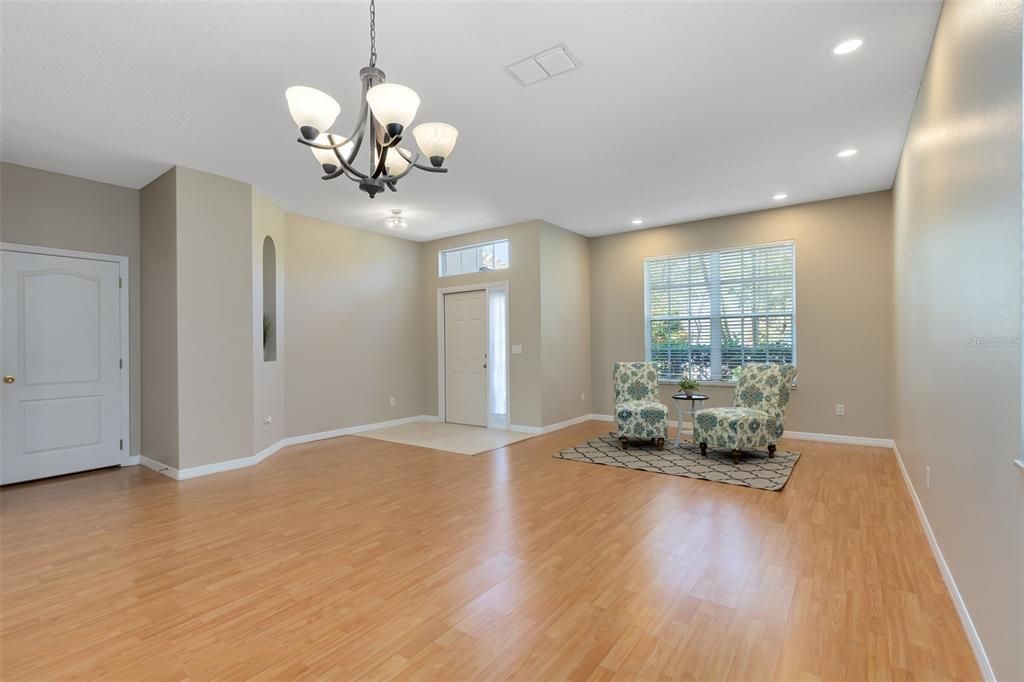 ENTRY WITH FORMAL LIVING ROOM AND DINING ROOM