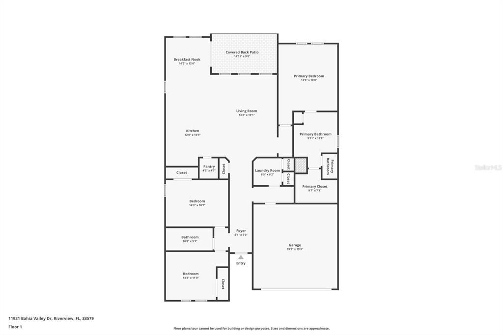 En Venta: $410,000 (3 camas, 2 baños, 1813 Pies cuadrados)