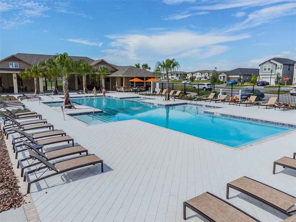 Bryant Square Estates Resort-style Swimming Pool.