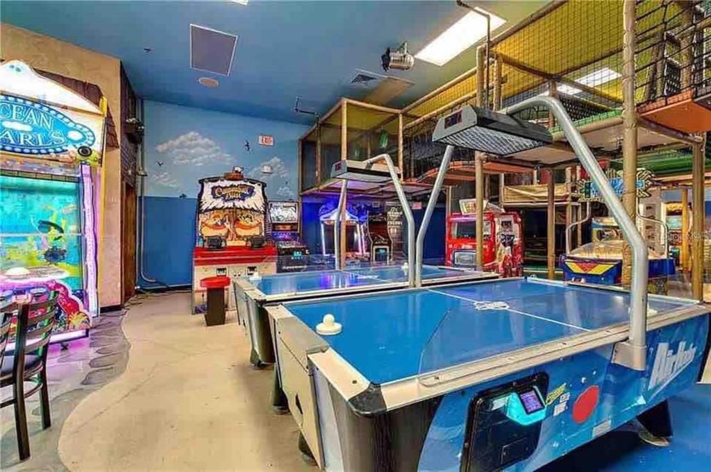 Indoor "Chuck E. Cheese" style play area