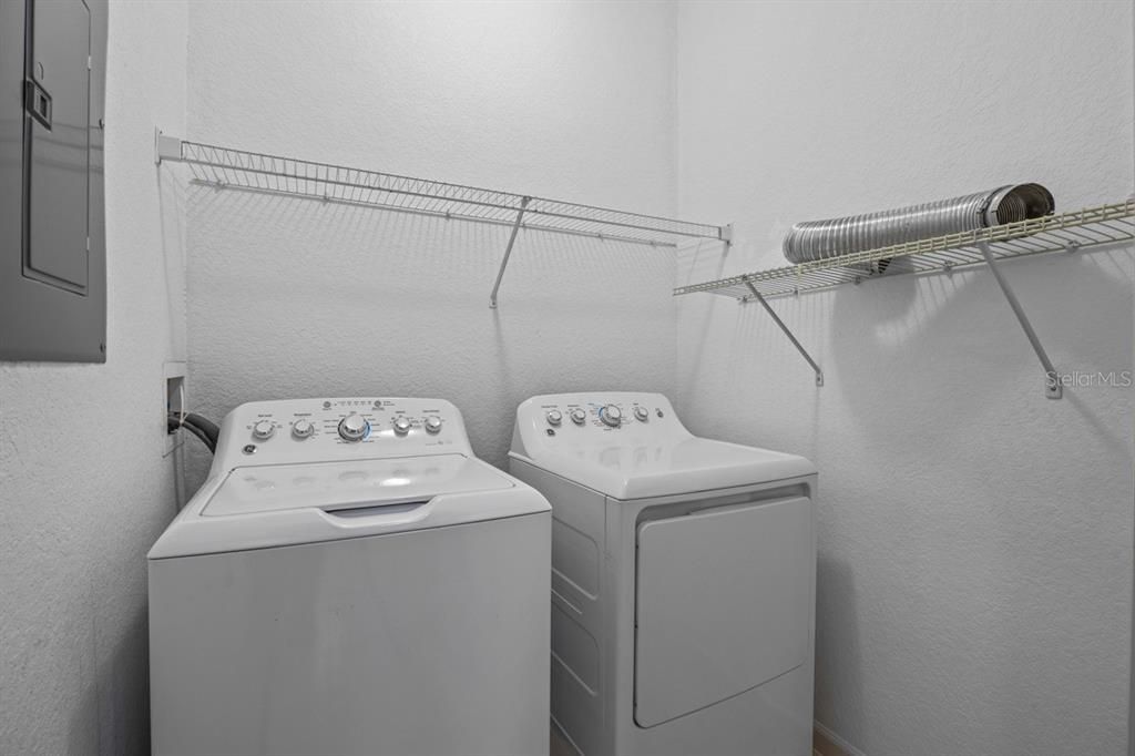 Washer/Dryer Room in off Kitchen