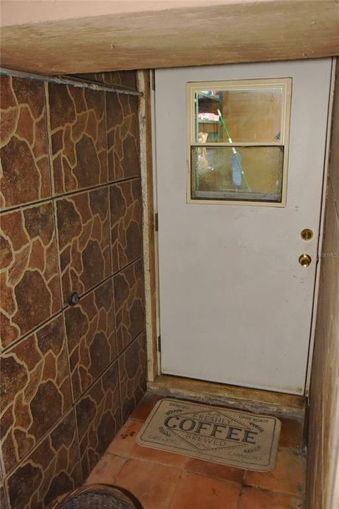 Door to basement