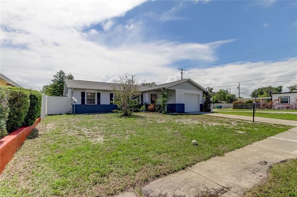 Nice corner lot on a quiet cul-de-sac