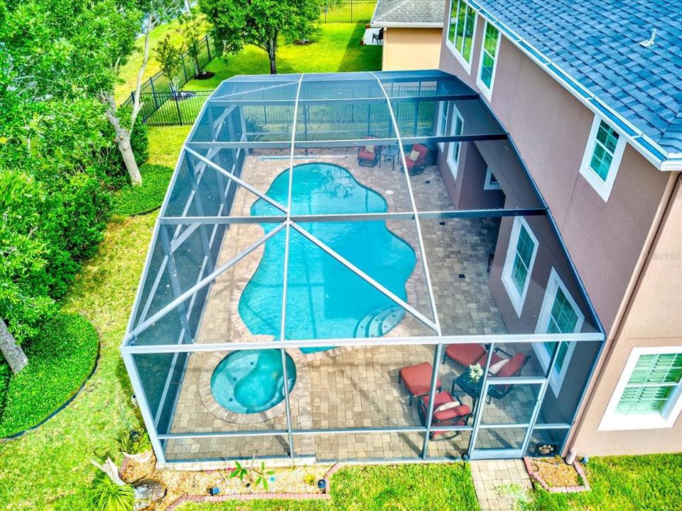 Perfect yard and pool