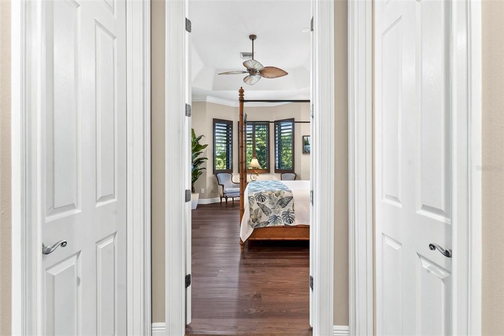 Dual Walk-in Closets