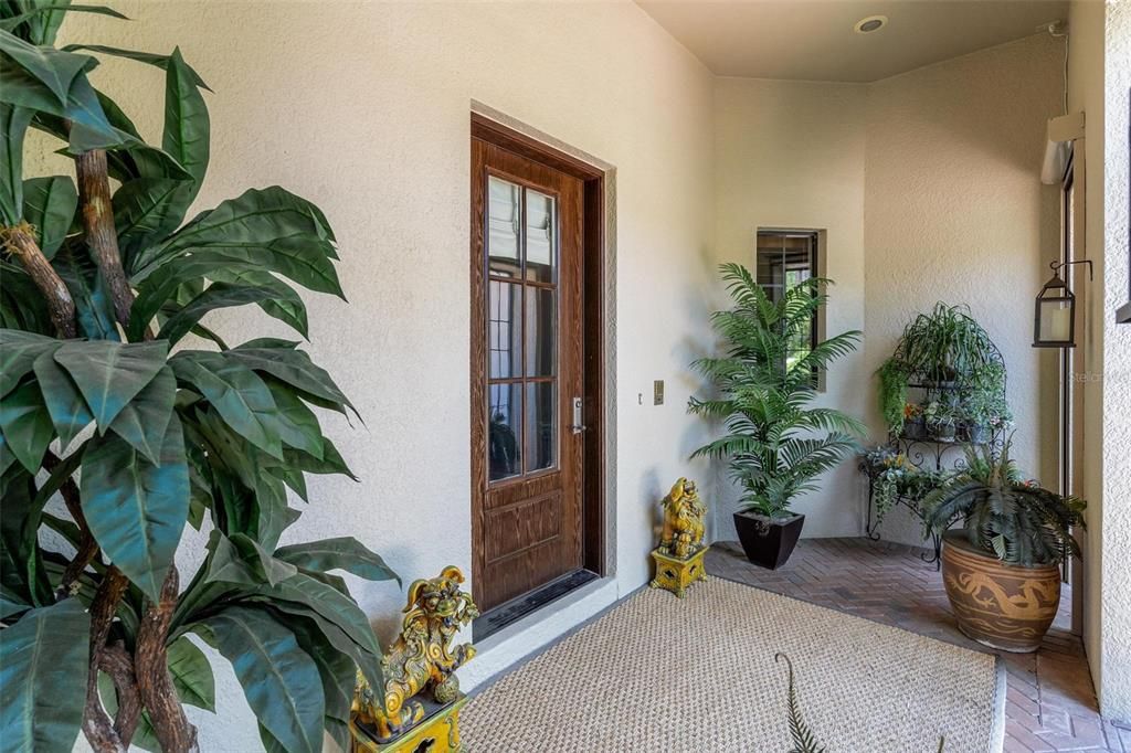 Front Porch Entrance