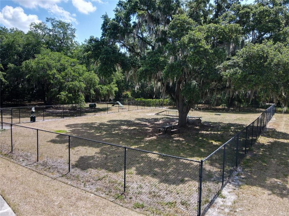 Community Park, can be seen from backyard