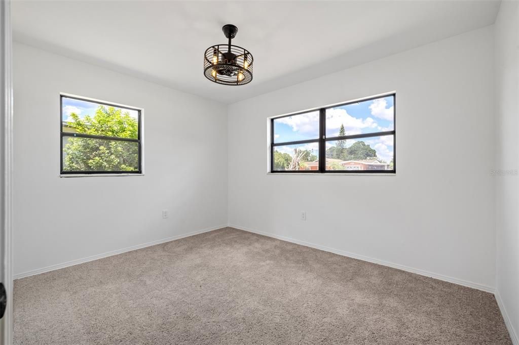 Bedroom 2 with brand new carpet!