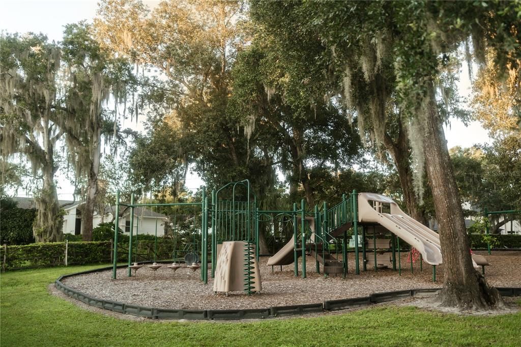 One of the town's playgrounds
