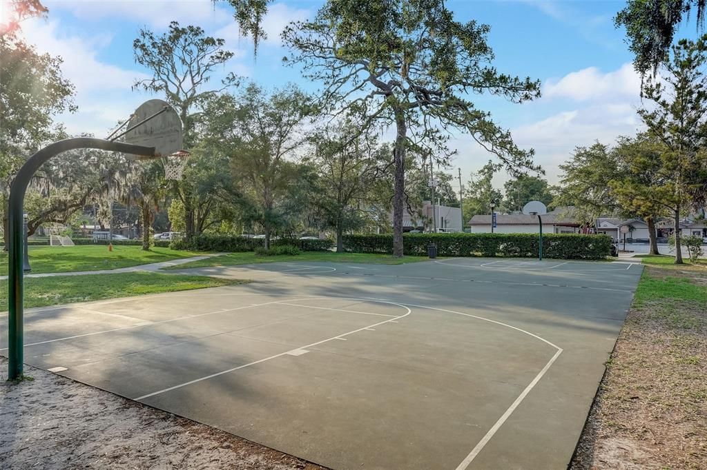 Town basketball courts