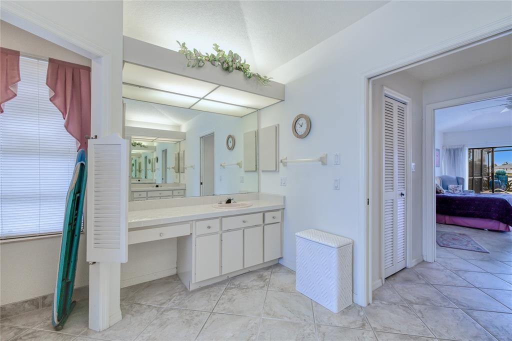 Master bathroom