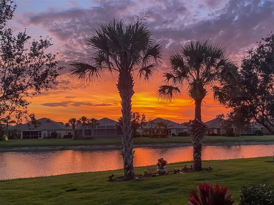 Breathtaking sunsets with this beautiful home!