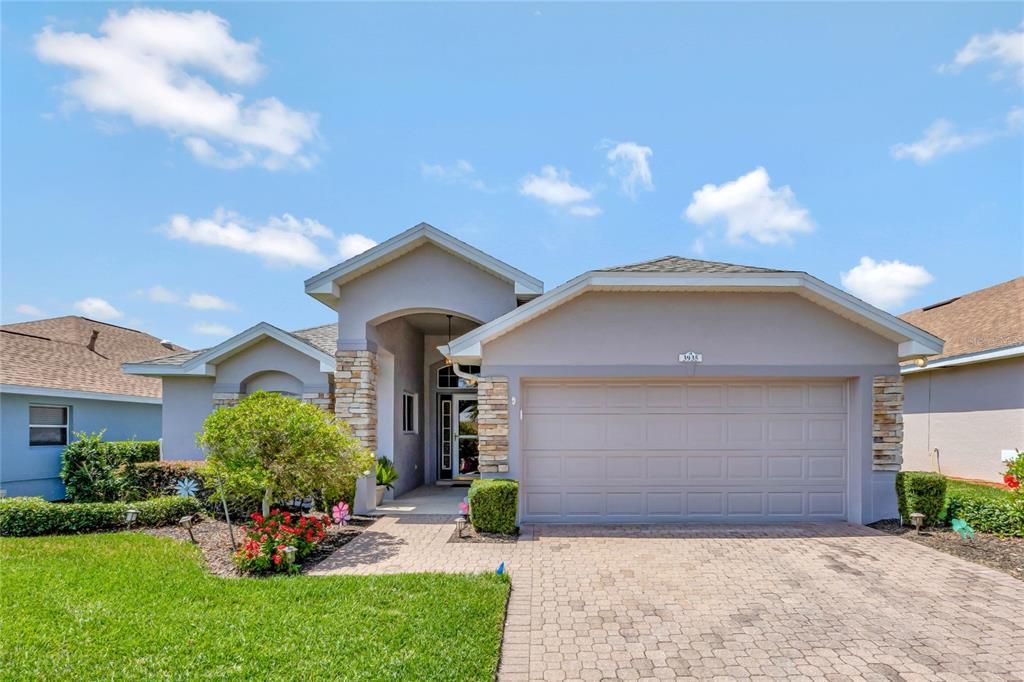 Paved Walkway & Driveway