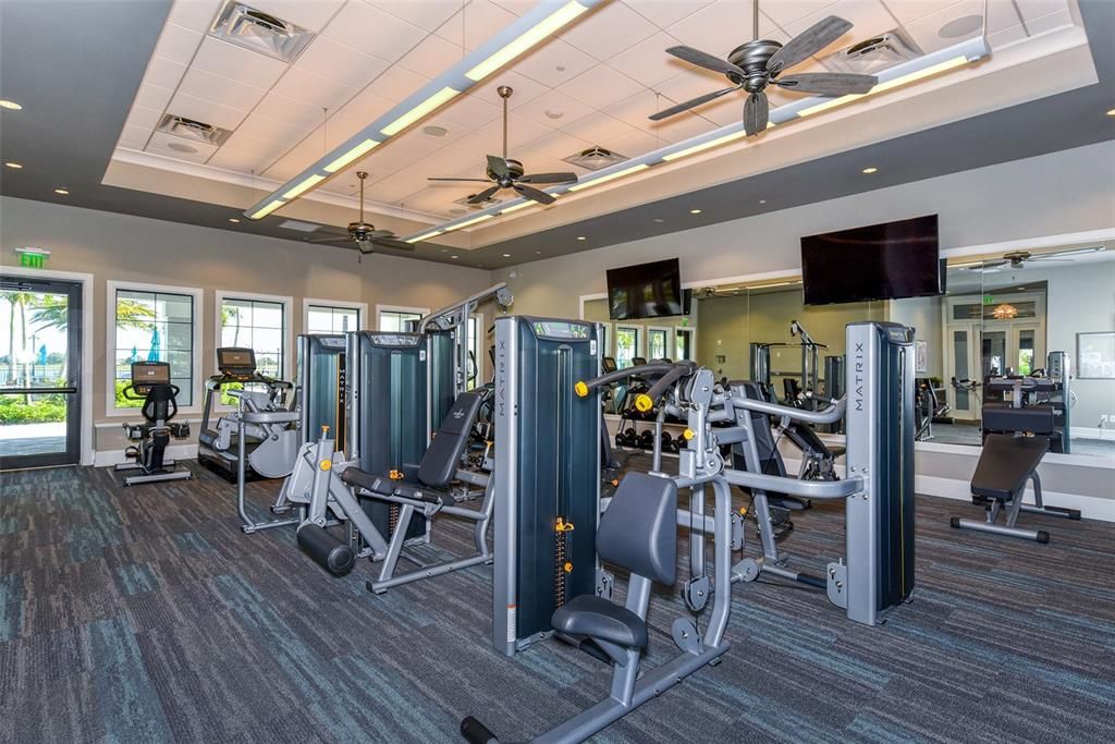State-of-the-art-Fitness Center