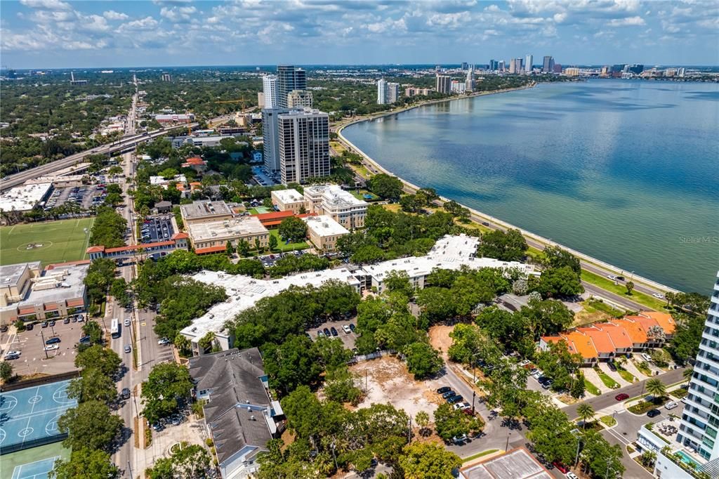 Location, Location, Location . . . . Bayshore Trace sits between Iconic Bayshore Blvd. and MacDill Blvd. with easy access to enjoying Bayshore, restaurants along MacDill, coveted Plant High School and the Academy of Holy Names.