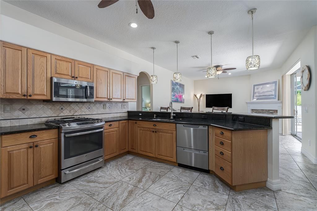 3014 River Woods Dr. Parrish, FL 34219  MLS #A4610018Spacious Kitchen with dinette and opens to family room