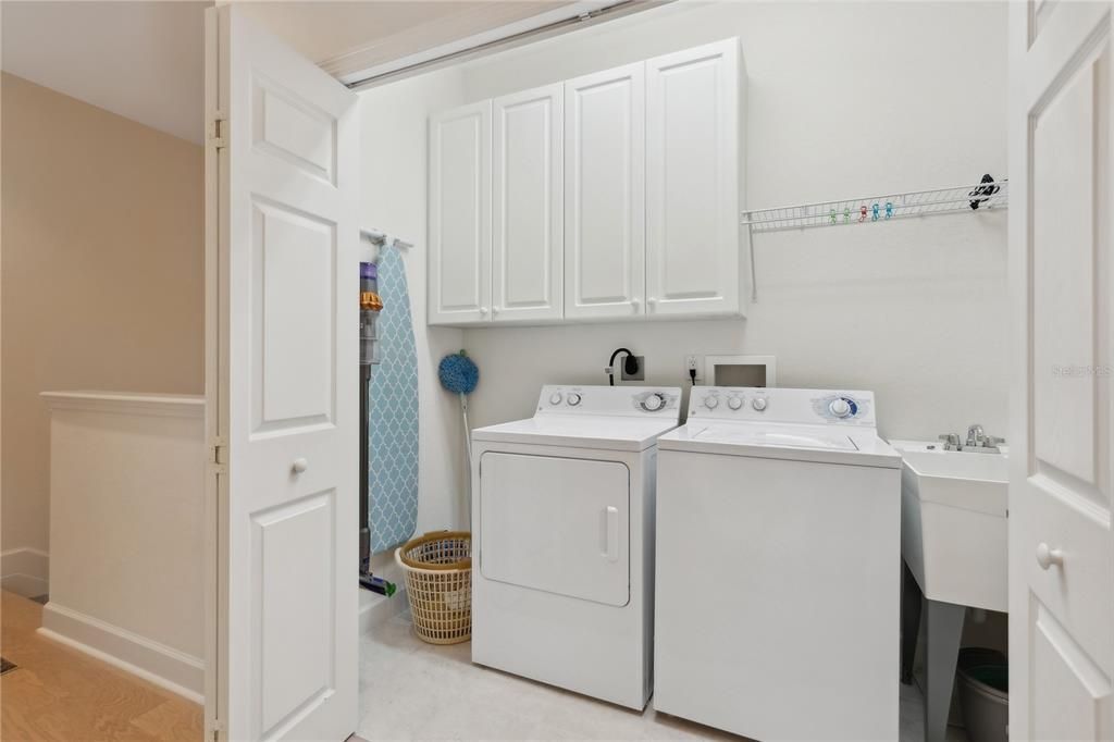 Laundry closet