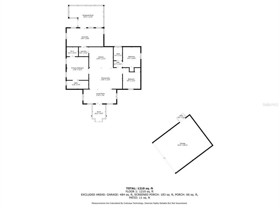 Activo con contrato: $210,000 (3 camas, 2 baños, 1264 Pies cuadrados)