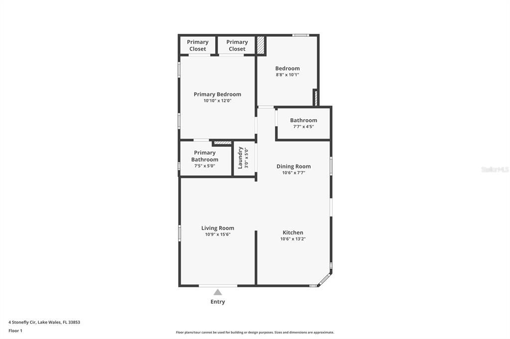 For Sale: $189,000 (2 beds, 2 baths, 864 Square Feet)