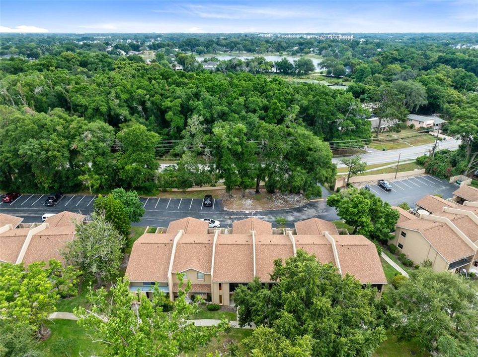 Great aerial oview of the complex.