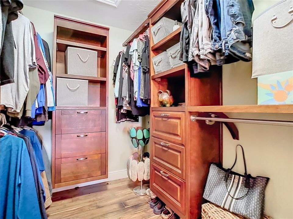 Master closet