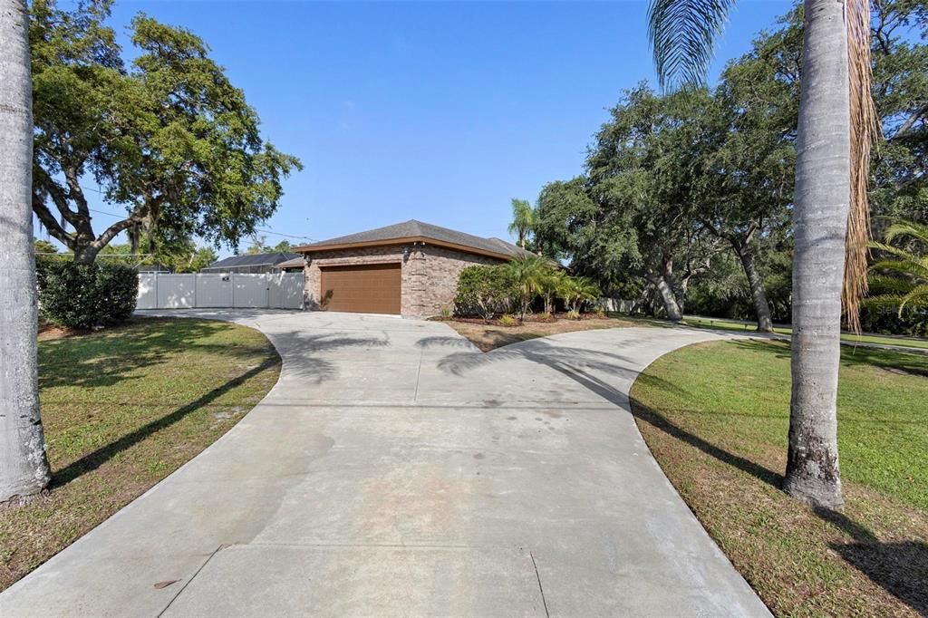 first entry driveway