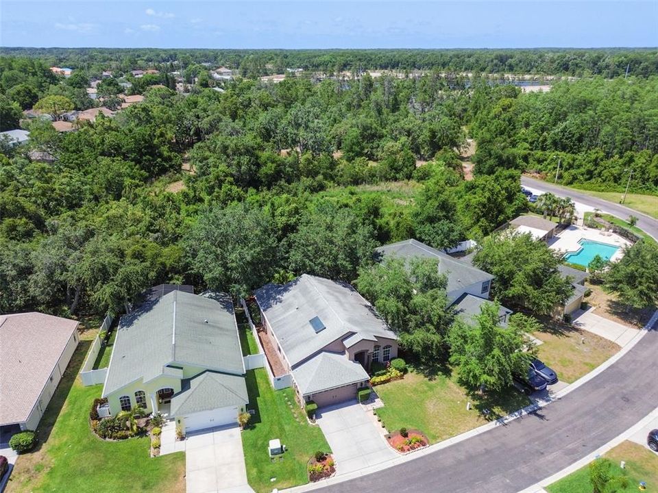 Overview of location near community pool.