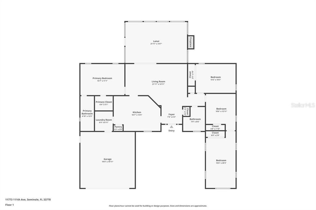 Active With Contract: $519,000 (3 beds, 2 baths, 1628 Square Feet)