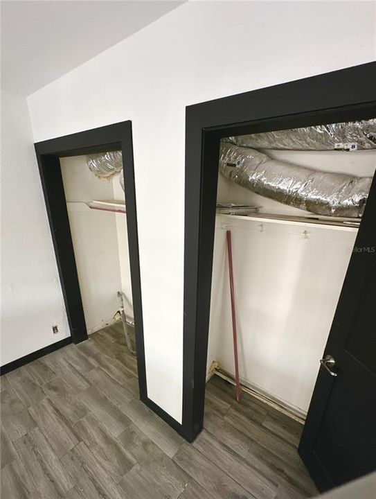 Bedroom 3 dual closet