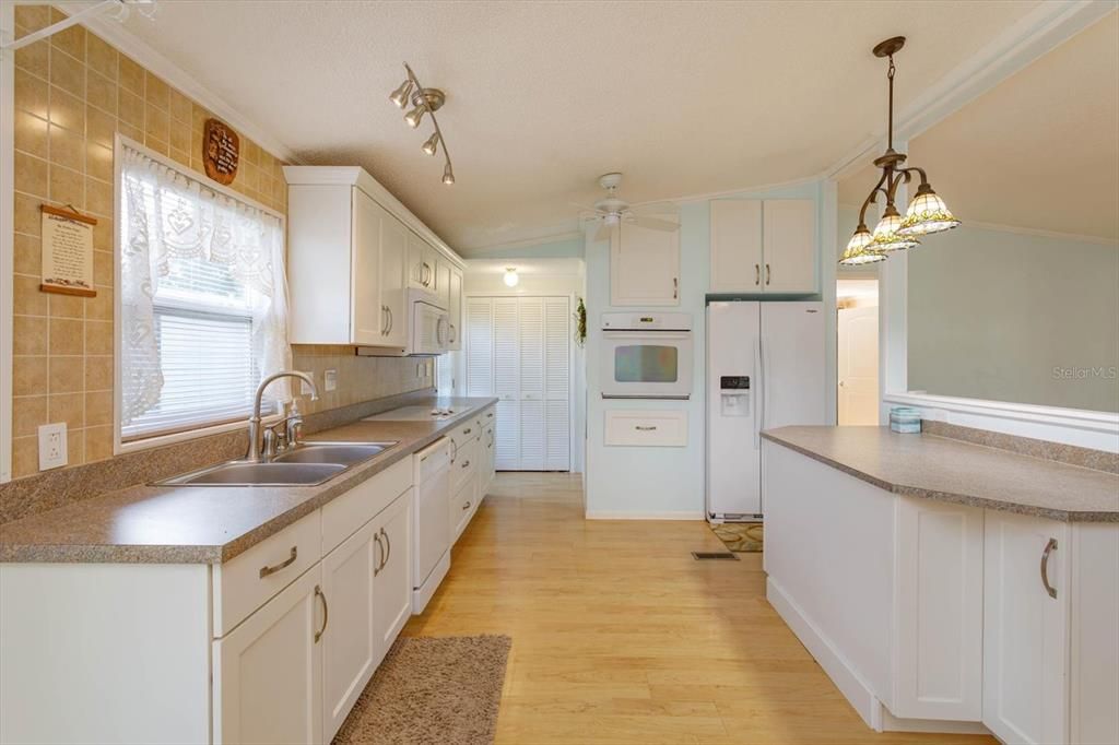 Galley kitchen & pantry