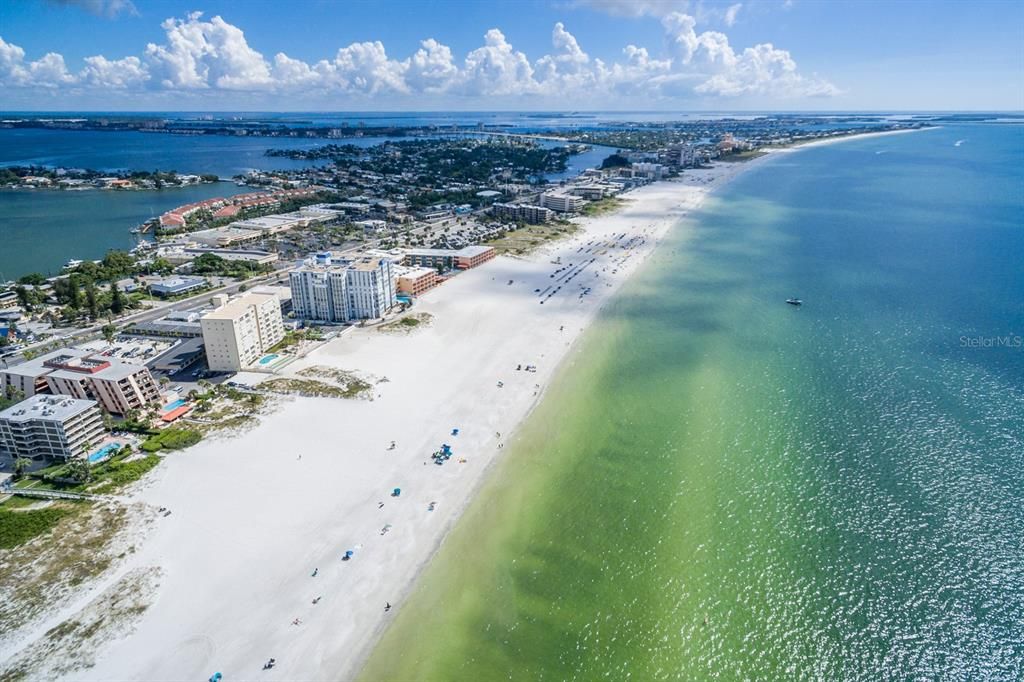 St Pete Beach was rated as a #1 beach in the USA.