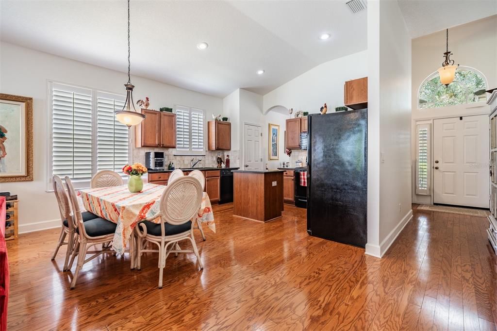 Eat in dining space in Great Room or use as expanded living space