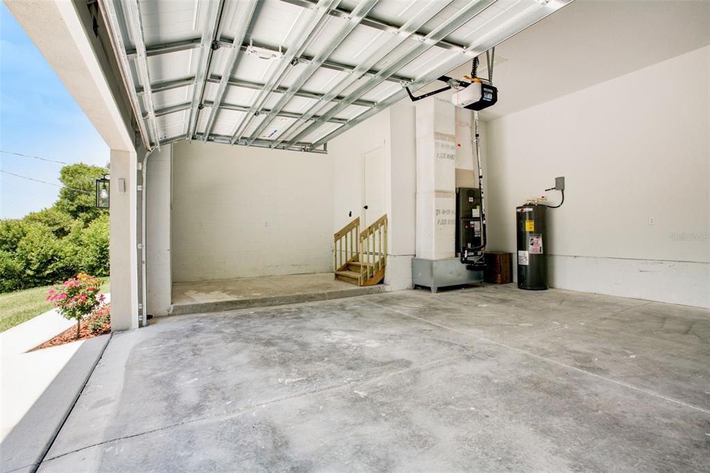 Garage with Extra Storage Space