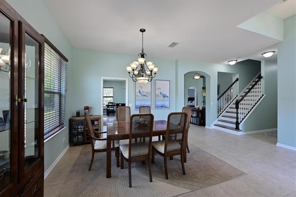 Dining Room and Foyer/staircase to 2nd floor