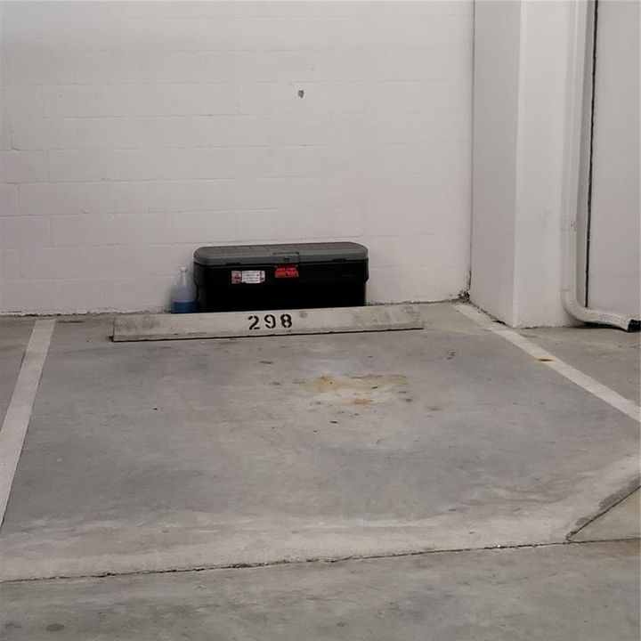Parking space for 702 in garage