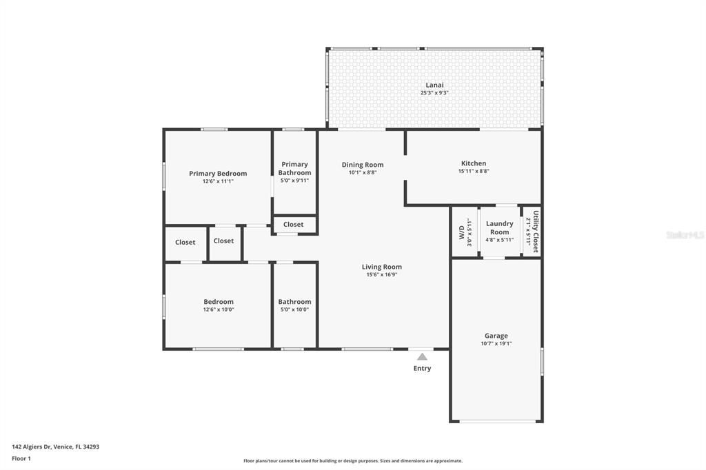 Active With Contract: $310,000 (2 beds, 2 baths, 1115 Square Feet)