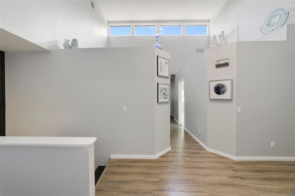 Vaulted Ceilings add so much natural light