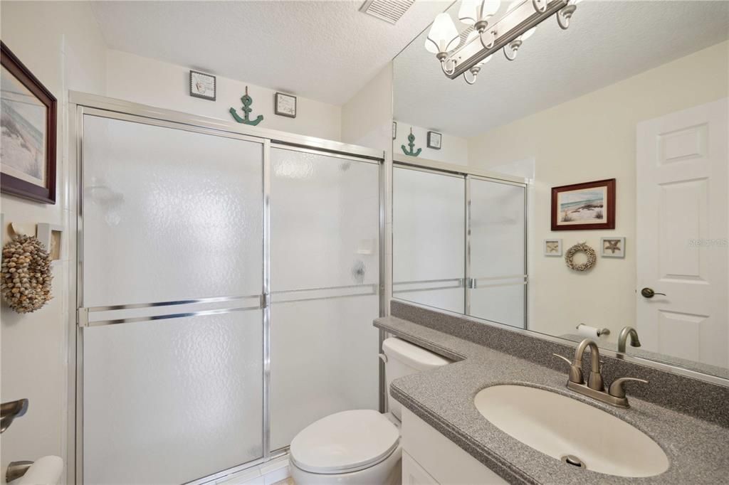 Third guest bathroom with walk-in shower