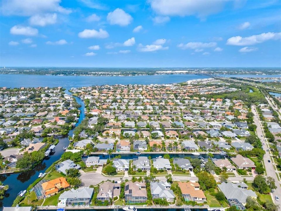 Direct access to the Manatee River, no lifts to go over with your boat.